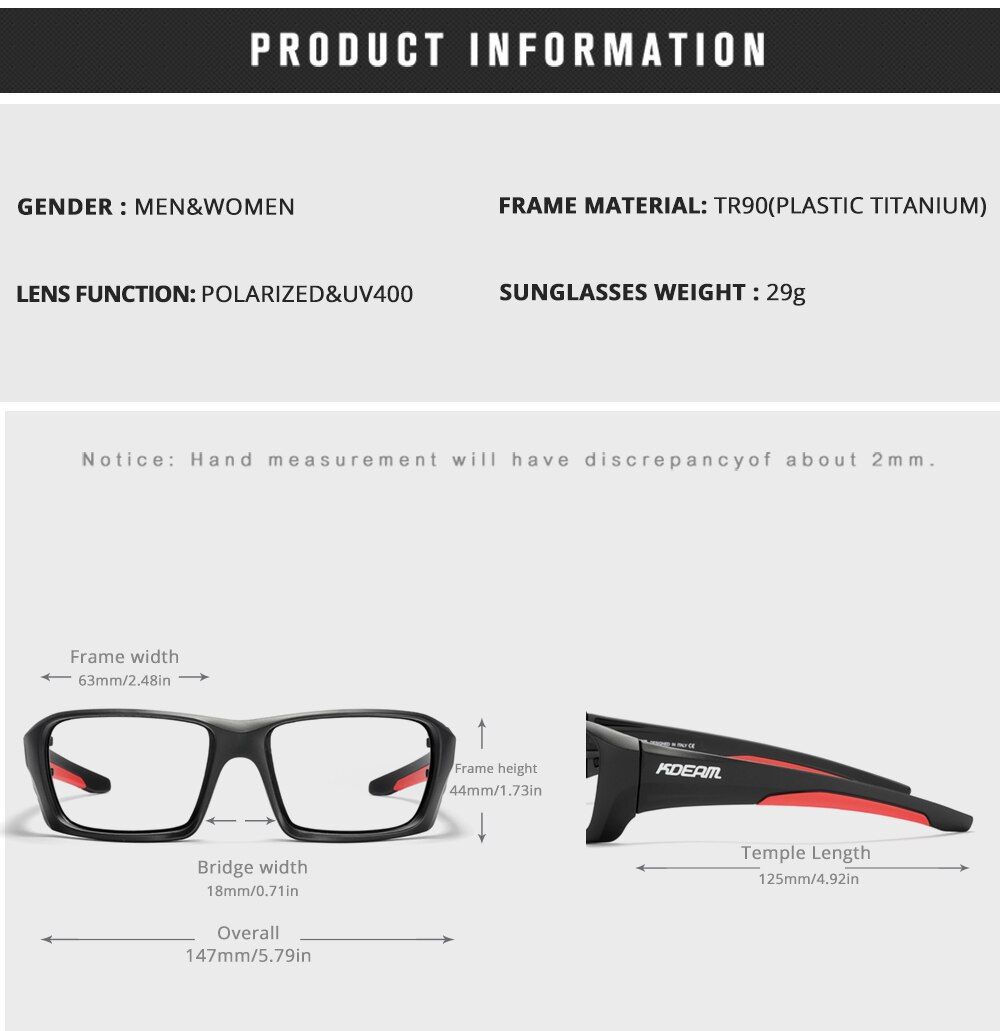 TR90 Polarized Sunglasses