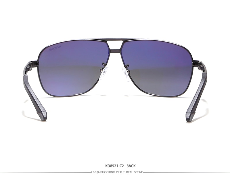 Aluminum Magnesium Men's Pilot Sunglasses Polarized