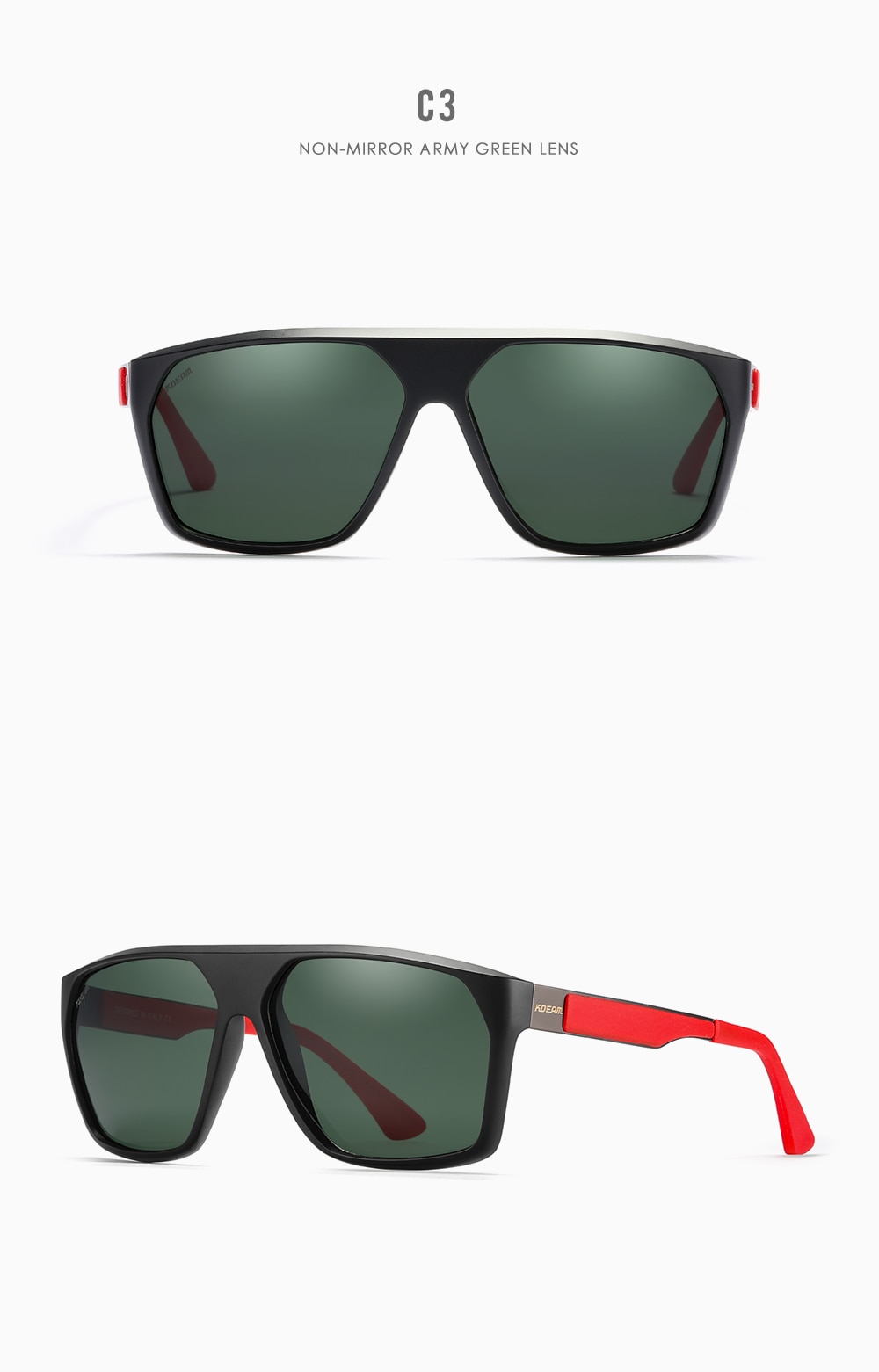 Polarized Sunglasses Cutting Angle