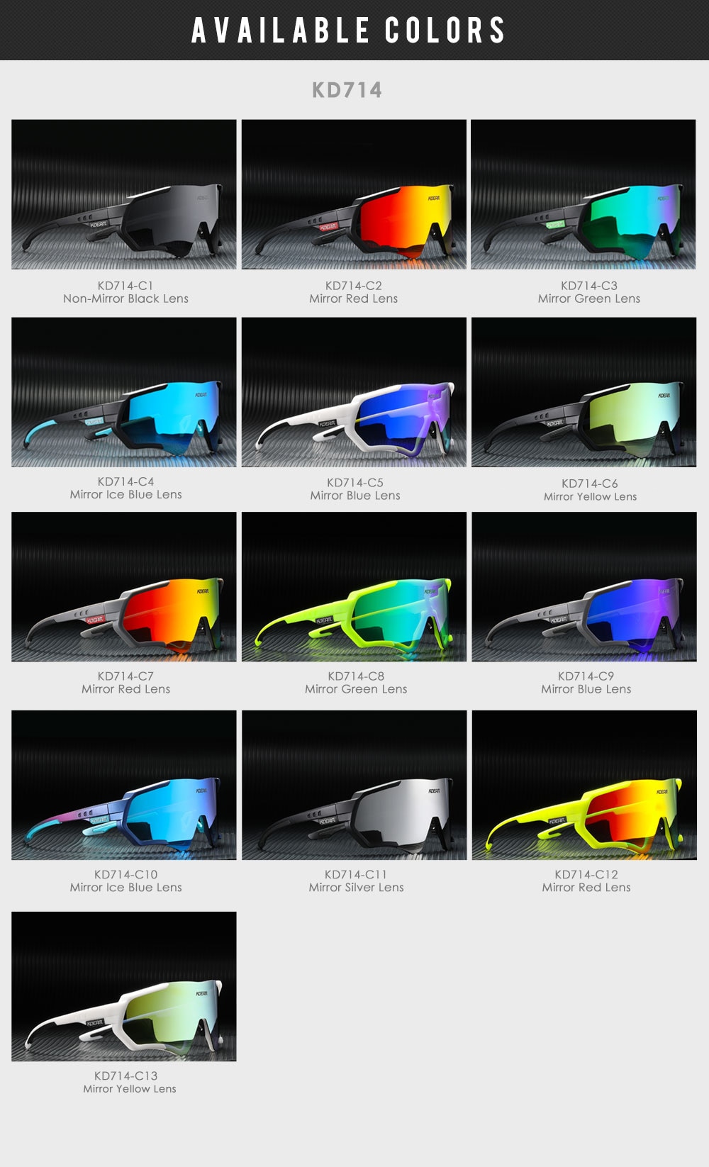 Outdoor Sports Men's Sunglasses TR90 Polarized