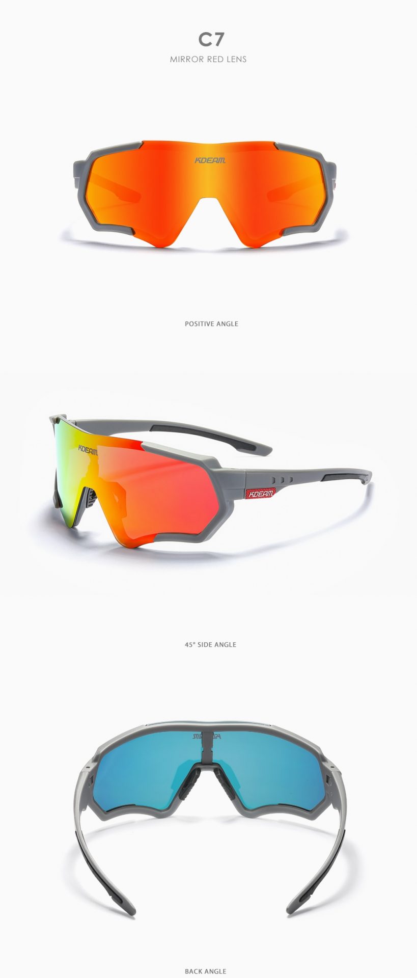 Outdoor Sports Men's Sunglasses TR90 Polarized