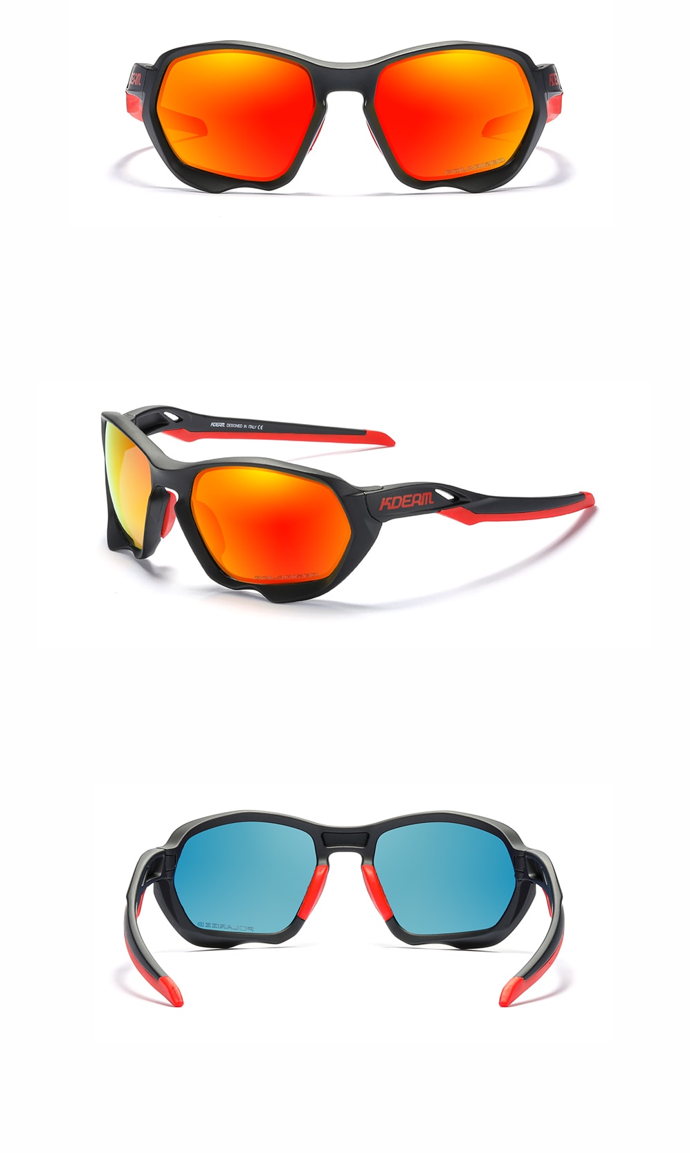 Geometrical Polarized Sunglasses