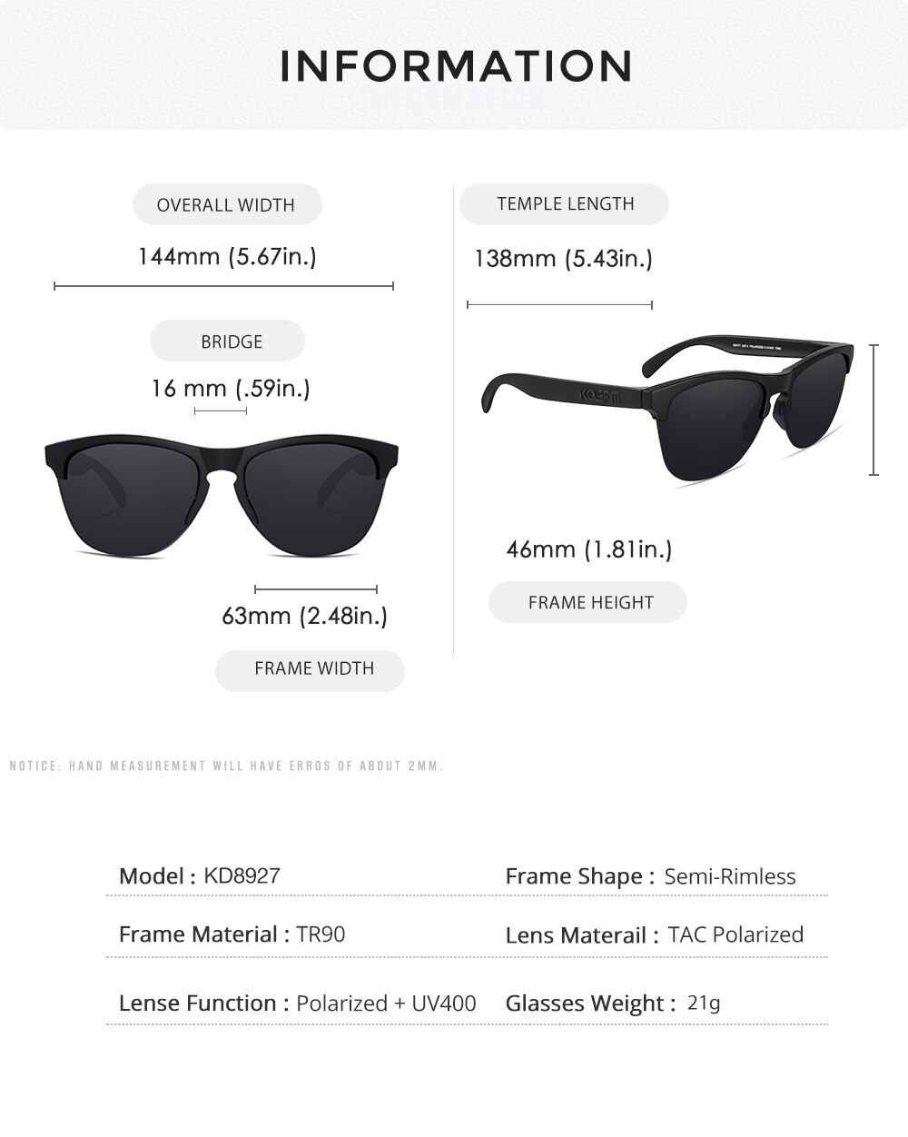 TR90 Sports Polarized Sunglasses